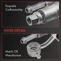 A-premium Power Steering Hose Pressure Line Assembly Compatible With Nissan Murano 2003-2007 V6 3 5l Fwd Pump To Rack