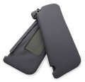 Autoguru Sunvisors Cover Skin Pvc Leather Made For Ford F150 2000-2003 Gray 