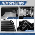Auto Dynasty Halogen Model Factory Style Headlights Assembly Compatible With Chevy Silverado Suburban Tahoe Gmt800 99-06 Driver