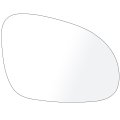 Right Side Door Mirror Glass- For Volkswagen Rabbit Jetta Gti Eos W O Heated Adhesive
