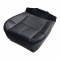 Secosautoparts Driver Foam Cushion Or Passenger Side Bottom Leather Seat Cover Black Fit For Chevrolet Silverado Gmc Sierra