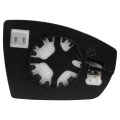 Driver Side Heated Mirror Glass Fit 2013 Ford For Escape Rear View