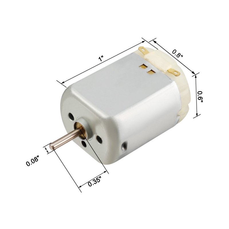High Speed Motor Dc 6v 11090rpm Mini Electric For Diy Model Remote Control