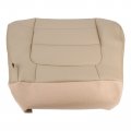 Carbhub Seat Cover Tan Compatible With 2001-2003 Ford F-150 Lariat Driver And Passenger Bottom Leather