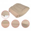 Carbhub Seat Cover Tan Compatible With 2001-2003 Ford F-150 Lariat Driver And Passenger Bottom Leather