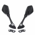 Httmt- Black Classic Left Right Rearview Motorcycle Mirrors Compatible With 2017-2021 Suzuk Gsx-r 1000 P N Mt252-038-bk