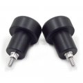 Httmt Mt219-026- Black No Cut Frame Slider For 98-02 Kawasaki Zx6r 1998-2003 Zx9r 2001-2004 Zx12r