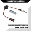 Hihaha Glow Plug Repair Kit With Pin Screen Gasket Removal Tool 12v 2kw Air Diesel Parking Heater Service For Eberspaecher