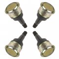 Caltric 4 Upper Or Lower Knuckle Ball Joint Compatible With Yamaha Yfz450r Yfz450 2010 2011 2012 2013 2014 2015-2020