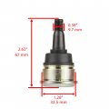 Caltric 4 Upper Or Lower Knuckle Ball Joint Compatible With Yamaha Yfz450r Yfz450 2010 2011 2012 2013 2014 2015-2020