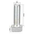 Uxcell M6 X 16mm T-slot Drop-in Stud Sliding Screw Bolt Carbon Steel 20pcs For Iso 30 Series Aluminum Profile