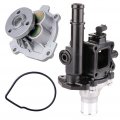 Aw6184 Water Pump Thermostat Housing Kit Replacement 21-2014 For Chevrolet Cruze 1 8l 2012-2014 Sonic 1 