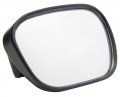 R25 Powersports Velcro Hand Mirror 3 5 In X 2 25 For Motorcycle Snowmobile Atv Utv Pwc Convex Safety Lens Black Single Pack 
