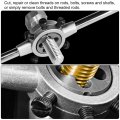 Uxcell Die Stock Handle Wrench For Metric M12-m14 Metric 1 2 -9 16 Unc Unf 38mm Od Rounds X 14mm Threading Die Holder With