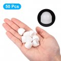 Uxcell Plastic Dome Bolt Nut Protection Cap Covers M8 13mm Hex Screw Cover White 50pcs