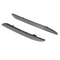 2pcs Bumper Reflector Sticker Ford For Mustang 2015 2016 2017 Fr3z15a448a Fr3z15a449a Smoked Black 