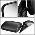 Auto Dynasty Ch1320114 Ch1321114 Pair Oe Style Manual Side View Door Mirror Compatible With Dodge Ram 1500 Truck 94-97