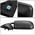 Auto Dynasty Ch1320114 Ch1321114 Pair Oe Style Manual Side View Door Mirror Compatible With Dodge Ram 1500 Truck 94-97