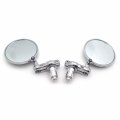 Httmt Mt339-003-7 8 0 Degree Up And Down Adjustment- Round Bar End 7 8 Mirror Fit Compatible With Kawasak Z1000 Z750 Er-6f