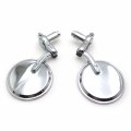 Httmt Mt339-003-7 8 0 Degree Up And Down Adjustment- Round Bar End 7 8 Mirror Fit Compatible With Kawasak Z1000 Z750 Er-6f