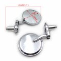 Httmt Mt339-003-7 8 0 Degree Up And Down Adjustment- Round Bar End 7 8 Mirror Fit Compatible With Kawasak Z1000 Z750 Er-6f