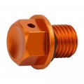 Nicecnc Orange M12 X P1 5 Magnetic Oil Ain Plug Bolt Compatible With Ktm 125-530 Sx Sxf Exc Exc-f Exc-r Xc Xcw Xcf 2000-23