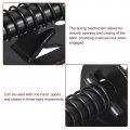 Uxcell Barrel Bolt Latch 2pcs 10x128mm Carbon Steel Electrophoresis Spring Loaded Gate Pin Sliding Door Lock For Trailer Doors