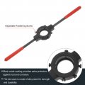 Uxcell Die Stock Handle Wrench For Metric M16-m20 Metric 5 8 -3 4 Unc Unf 45mm Od Rounds X 18mm Threading Die Holder With