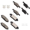 Brake Pad Sets 8pcs For Mazda 3 2019-20 For 3 Sport 2019-2022 D2218 D2219 