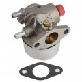Carburetor With Gasket 640025c Replacement For 5-6 5hp Tecumseh Hor Ohv Engines 