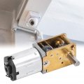 Mini Micro Metal Gear Motor 3v 6v Dc Turbos Worm Geared 1218ge-n20 Reduction Dc6v 70rpm