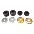 Strut Rod Bushing Set For 1990 To 1996 Cadillac Eldorado Seville Natural Rubber Black 0 65 In Inside Diameter Front Position 