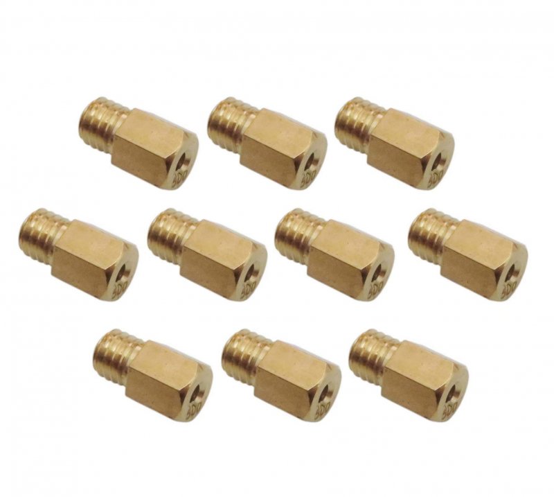 Nghtmre New 10 Hex Type Main Jets For Mikuni Vm Tm Tmx Carburetor 200 210 220 230 240-290