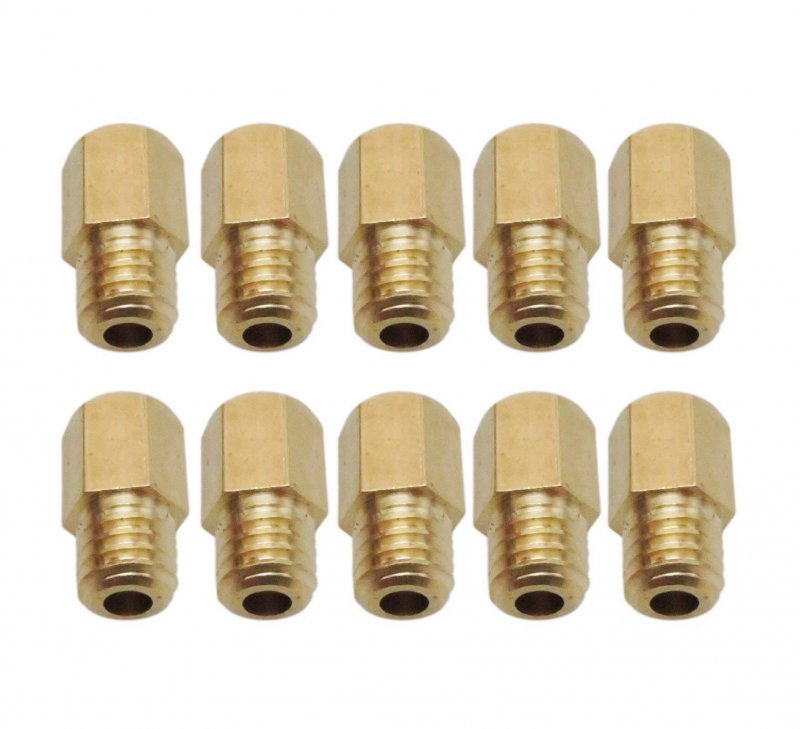 Nghtmre New 10 Hex Type Main Jets For Mikuni Vm Tm Tmx Carburetor 200 210 220 230 240-290