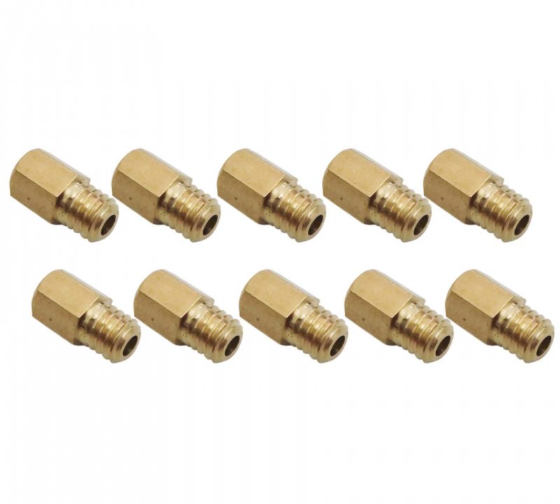 Nghtmre New 10 Hex Type Main Jets For Mikuni Vm Tm Tmx Carburetor 200 210 220 230 240-290