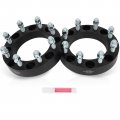 2pcs 8x170 To 8x6 5 Wheel Adapters 1 Inch Bore 130mm Studs 14x1 8 Lug Spacers No Hubcentric Fit Ford F-350 Super Duty 2003-2022 