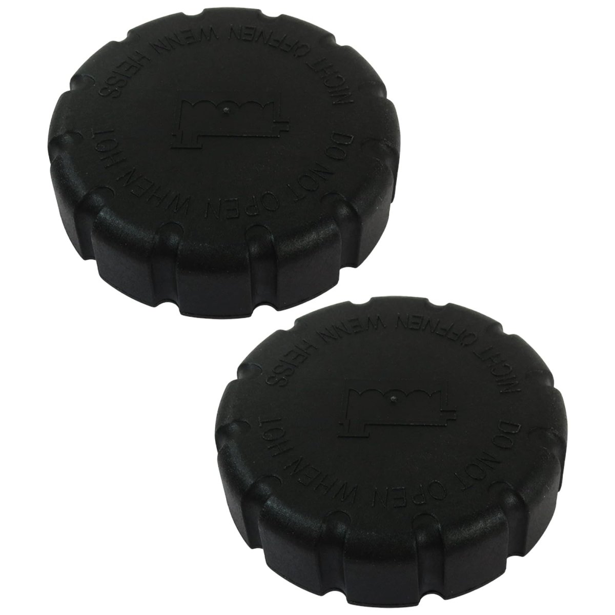 2 Pack 210501061 Radiator Cap For Mercedes Benz 2001 To 2005 C 240 Part Number 2105010615 A2105010615 8495 3 Black