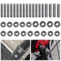 Oil Pan Stud Kit Bolts Stainless Steel For 1955-1998 Chevy Small Block V8 Engines 265 283 305 307 327 350 383 400