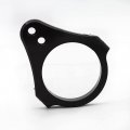 Nbvlkh 48mm Diameter Aluminum Universal Steering Damper Fork Frame Mounting Clamp Bracket Foot Fixer For Motorcycle Bike