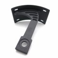 Hongk- Curved Mount License Plate Tag Holder Bracket Compatible With Warrior V-max Black B01c0srryg