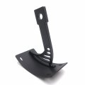 Hongk- Curved Mount License Plate Tag Holder Bracket Compatible With Warrior V-max Black B01c0srryg