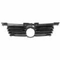 Inner Outer Model Factory Style Front Bumper Grill Grille Assembly With Frame Compatible Vw Jetta 1999-2003 Matte Black