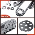 A-premium Engine Timing Chain Kit W Tensioner Sprocket Guide More Fit Sohc 4cyl 2 4l Ka24e Compatible With Nissan 240sx
