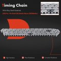A-premium Engine Timing Chain Kit W Tensioner Sprocket Guide More Fit Sohc 4cyl 2 4l Ka24e Compatible With Nissan 240sx