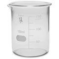 150ml Beaker Low Form Griffin Borosilicate 3 Glass With Spout Printed Graduations Karter Scientific 232p4 