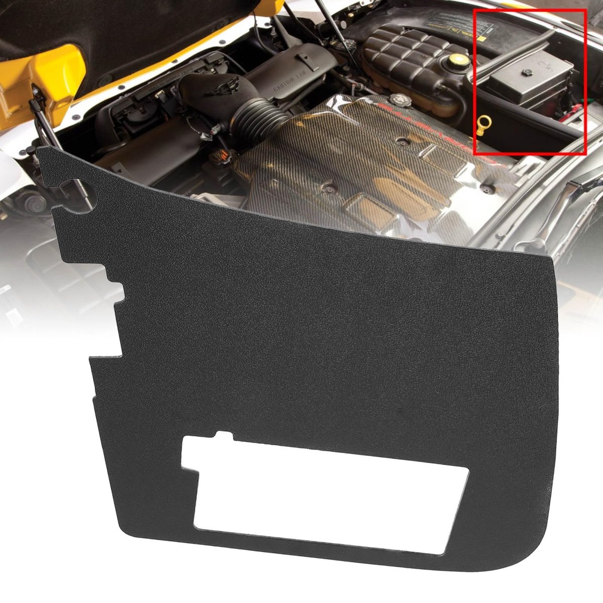Battery Den Cover Plate Stylish Sturdy For C5 1997-2004