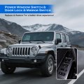 Driver Window Door Lock Passenger And Mirror Switch Kit For Gmc Sierra 1500 2500 Hd 3500 2007 2013 With Removal Tool