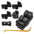 Driver Window Door Lock Passenger And Mirror Switch Kit For Gmc Sierra 1500 2500 Hd 3500 2007 2013 With Removal Tool 