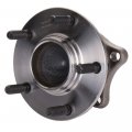 Ocpty New Wheel Hub Bearings Rear 4 Lugs With Abs Compatible For Mazda 2009-2013 Oe 512409 Pack Of 1