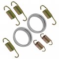 Caltric Muffler Gasket And Spring Compatible With Polaris Xplorer 400 4x4 1999-2002